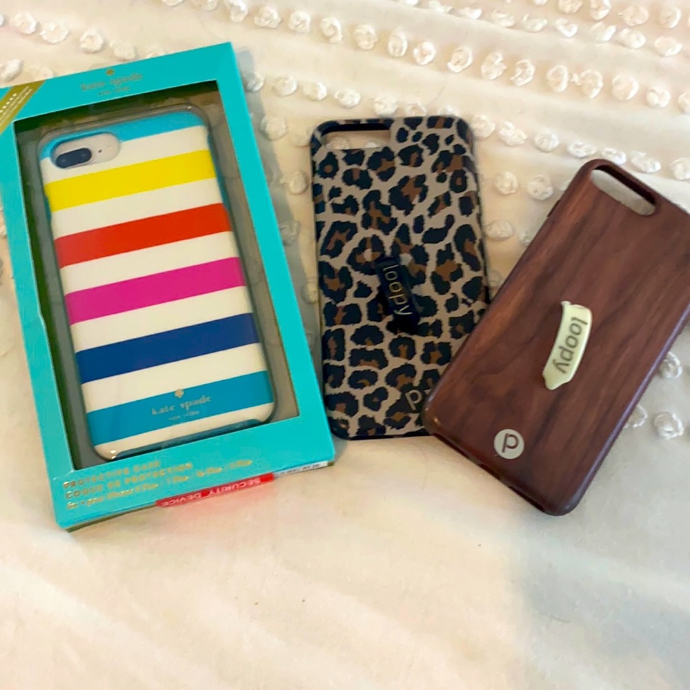 Iphone 8plus - Set Of 3 Cases, Loopy And Kate Spa… - image 1